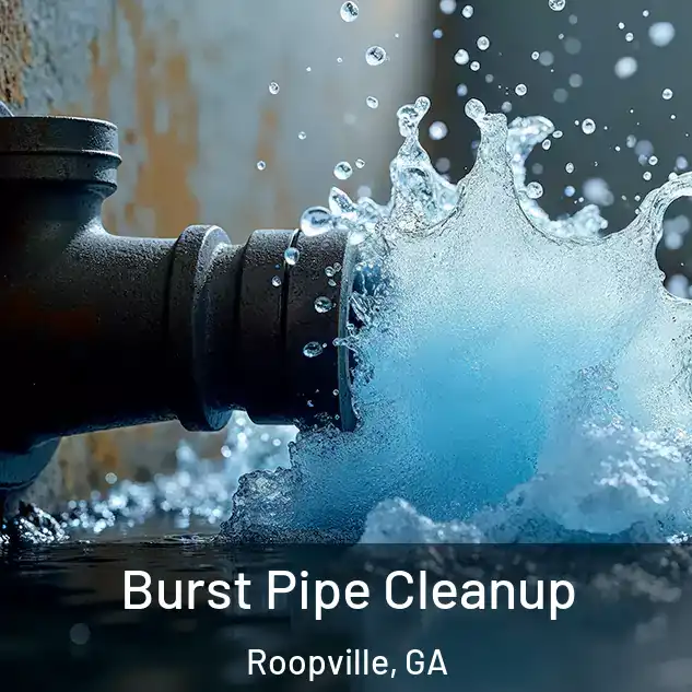  Burst Pipe Cleanup Roopville, GA