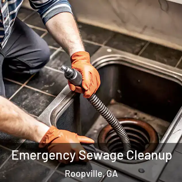  Emergency Sewage Cleanup Roopville, GA