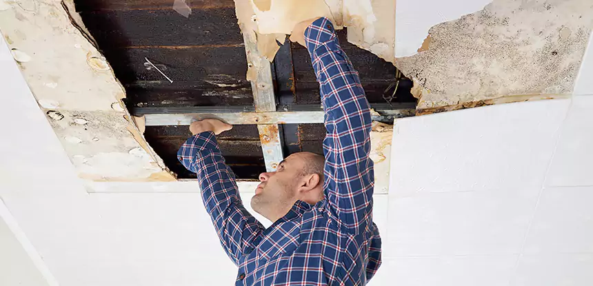Attic Wood Rot Repair in Roopville