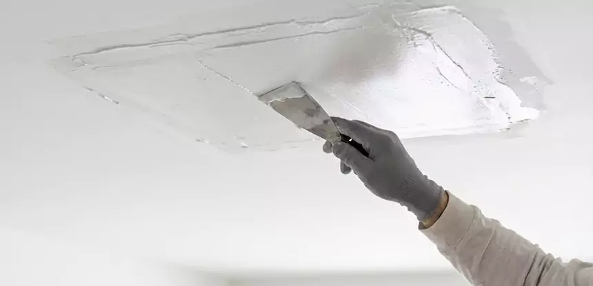 Ceiling Sagging Water Damage Repair Roopville
