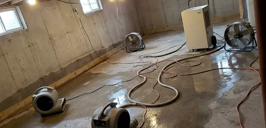 Large-Scale Water Damage Cleanup in Roopville