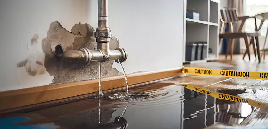 Burst Pipe Cleanup in Roopville