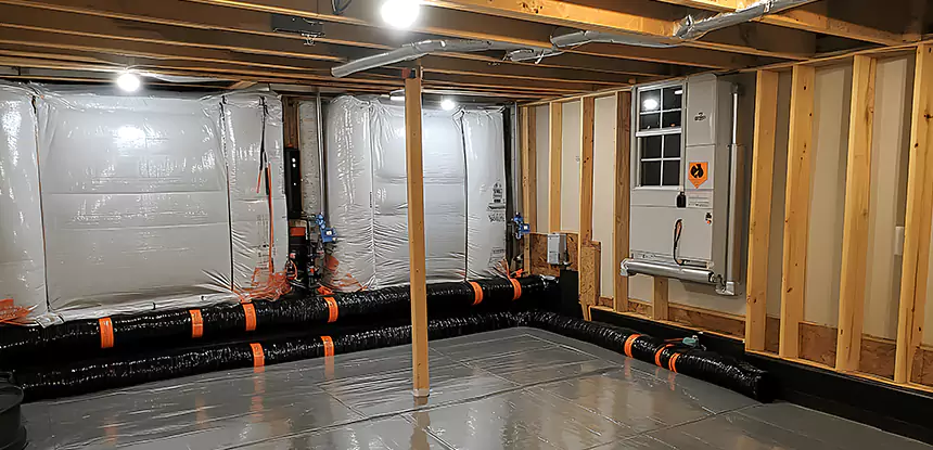 Crawl Space Humidity Control in Roopville
