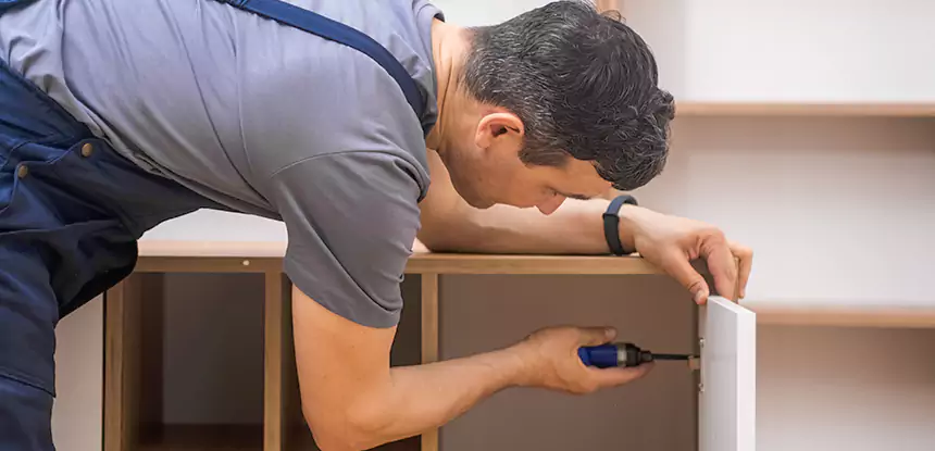Water Damaged Cabinet Repair in Roopville