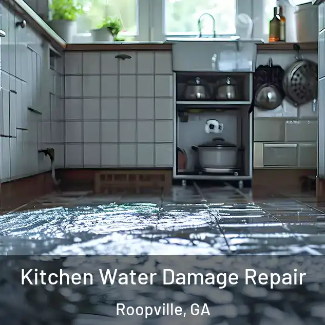  Kitchen Water Damage Repair Roopville, GA