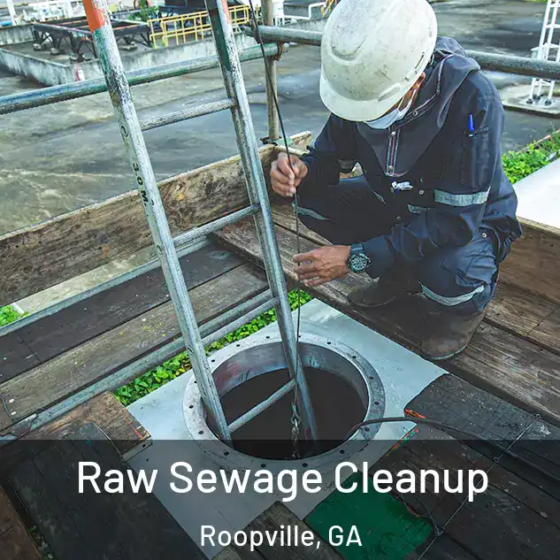  Raw Sewage Cleanup Roopville, GA