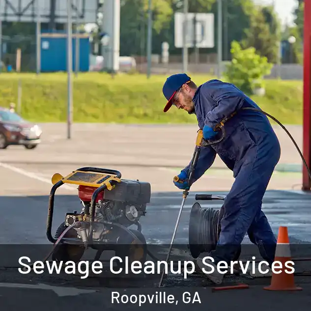  Sewage Cleanup Services Roopville, GA