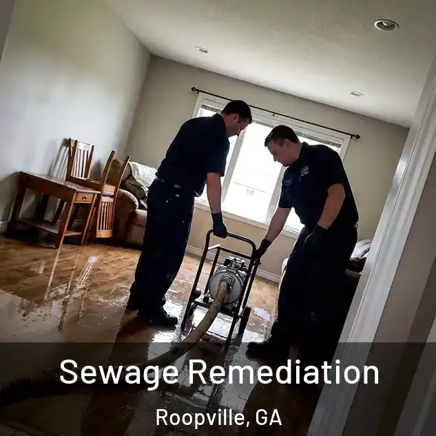  Sewage Remediation Roopville, GA