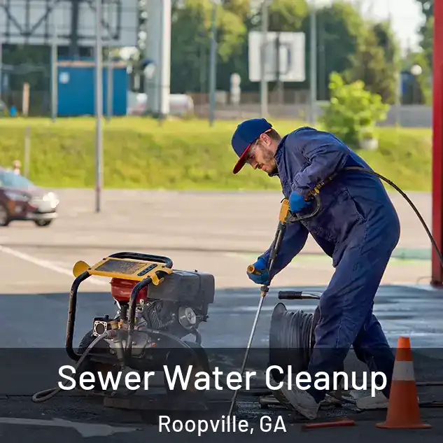  Sewer Water Cleanup Roopville, GA