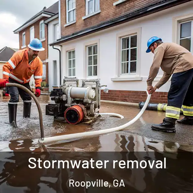  Stormwater removal Roopville, GA
